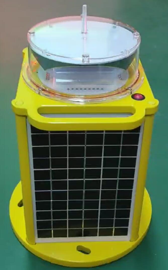 Solar Aviation Obstruction Lights